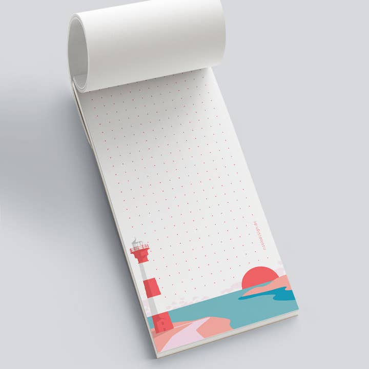 Bloc DIN long - style néon - Leuchtturm pour la vente par nobis design