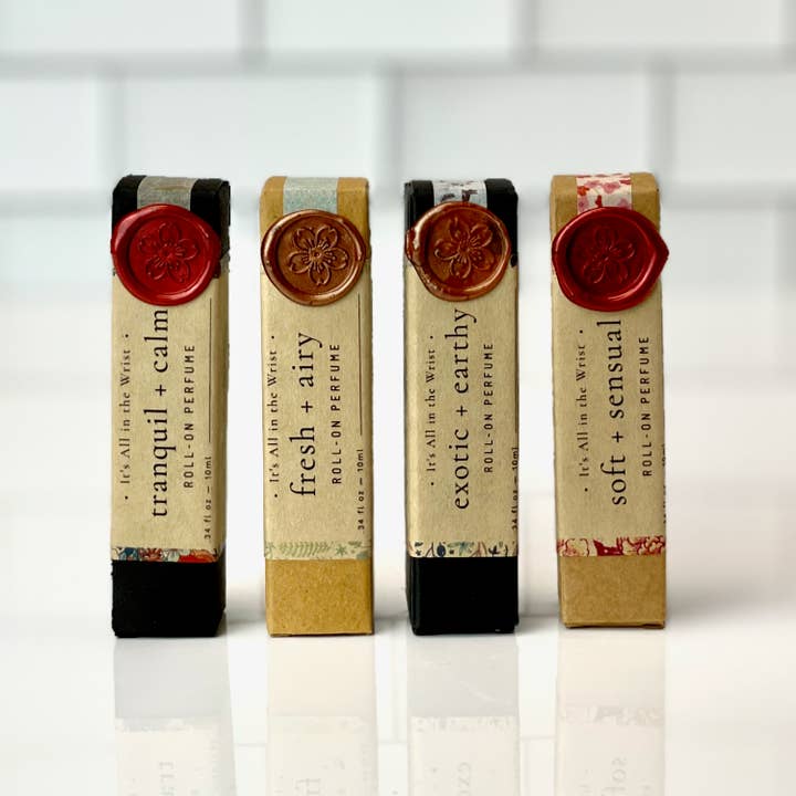 A Mandatory Activity, LLC - Wholesale Roll-On Fragrance - It's All in the Wrist Roll-on Perfume (5 Scents)