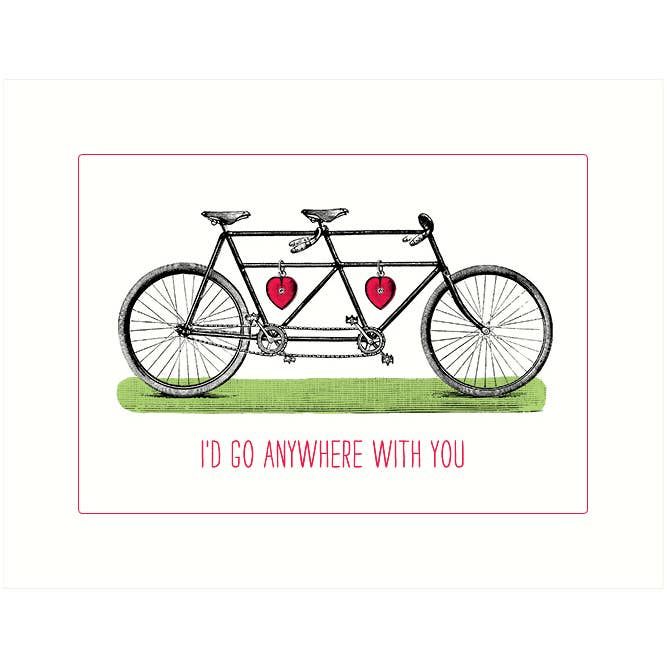 Lucca Paperworks – Cartão de Dia dos Namorados por atacado – Ir Anywhere | Cartão de Saudações Namorados