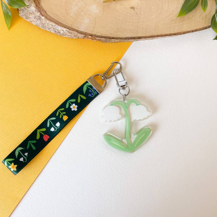Laurel Mae Art – wholesale Keychain – Women's – In Bloom - Lanyard Keychain3