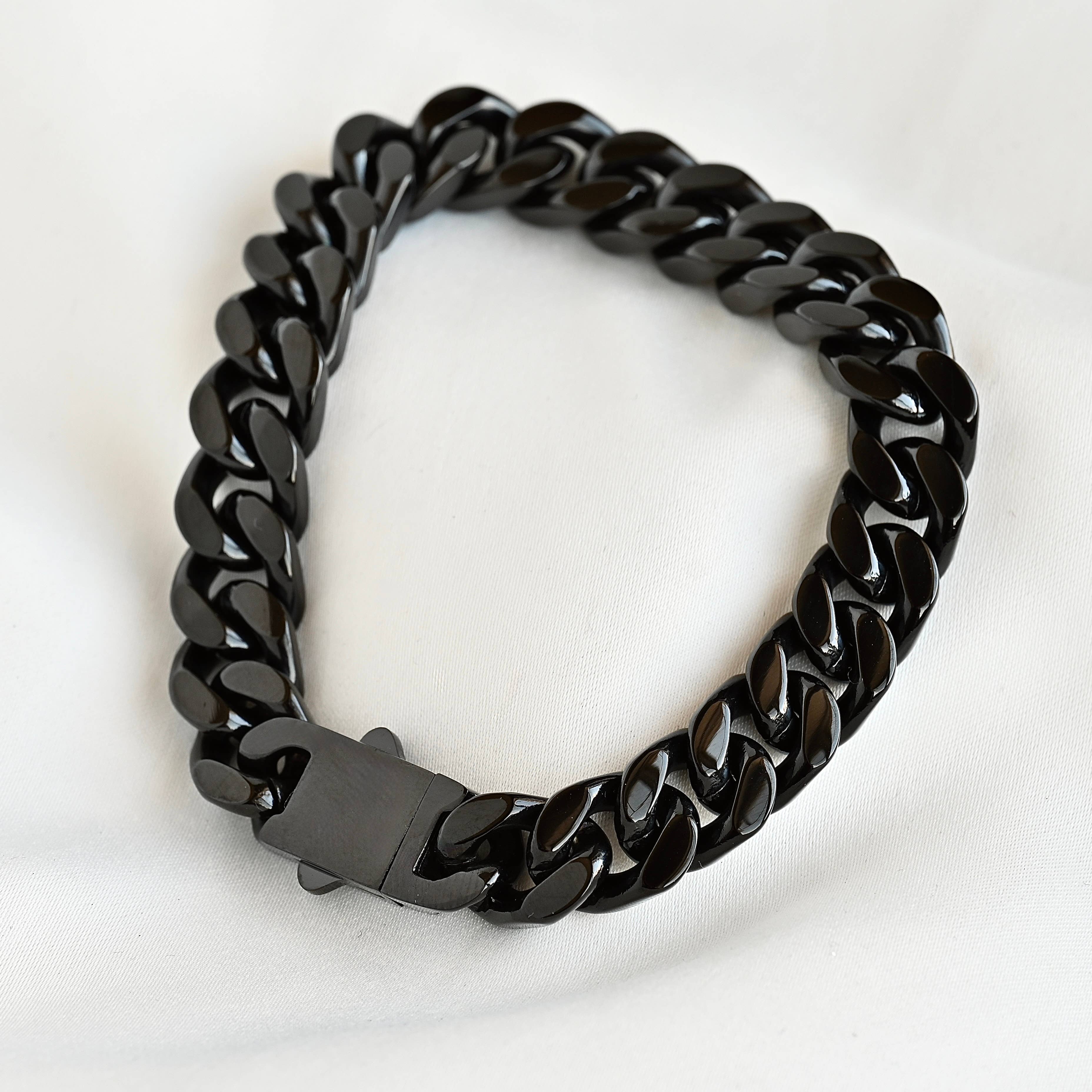 Blueyejewelry - Wholesale Link & Chain Bracelet - Men's Curb Chain Bracelet - Cuban Chain Bracelet for Men4