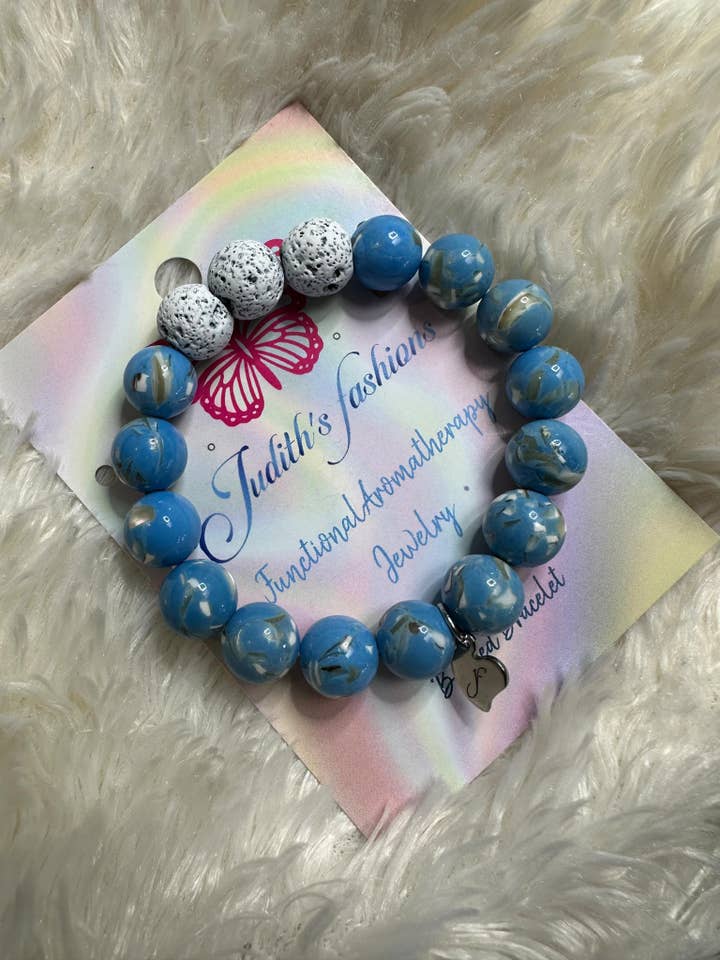 Aromatherapy Bracelet /Essential Oil Diffuser / Handmade for wholesale by Judith's Fashion