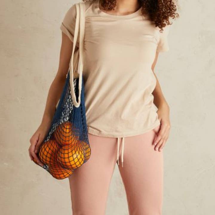 the french market bag no.2 in navy for wholesale on Faire2