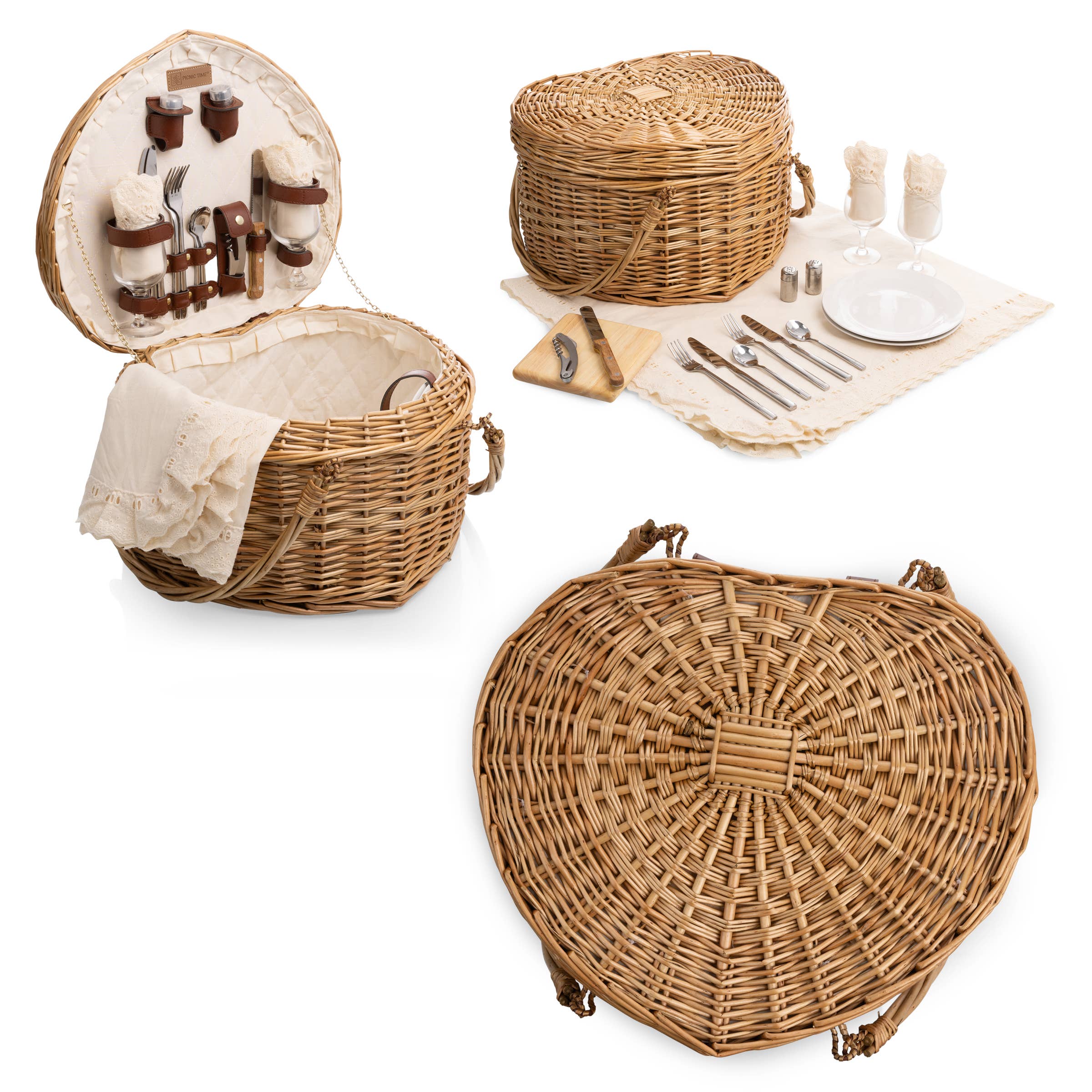 Blanc antique Panier de pique-Nique en vente sur Faire4