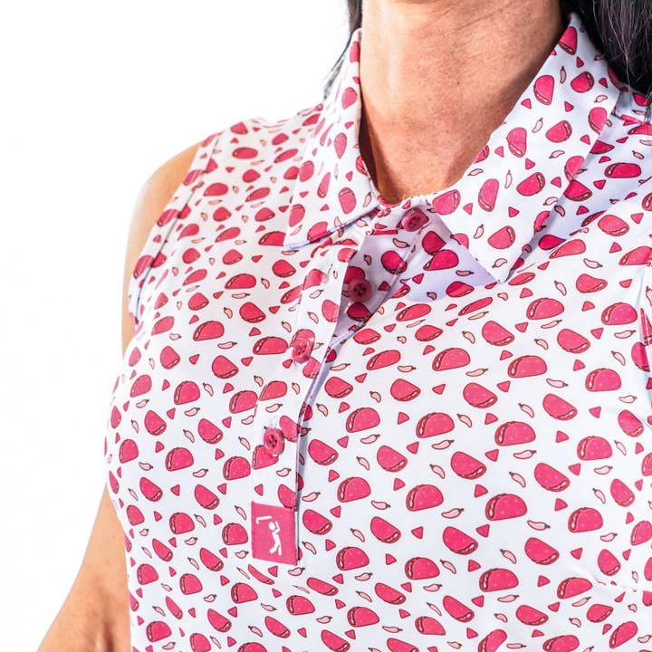 Bogey Bros Golf Co - Wholesale Polo - Women's - Pink Taco - Women's Polo1
