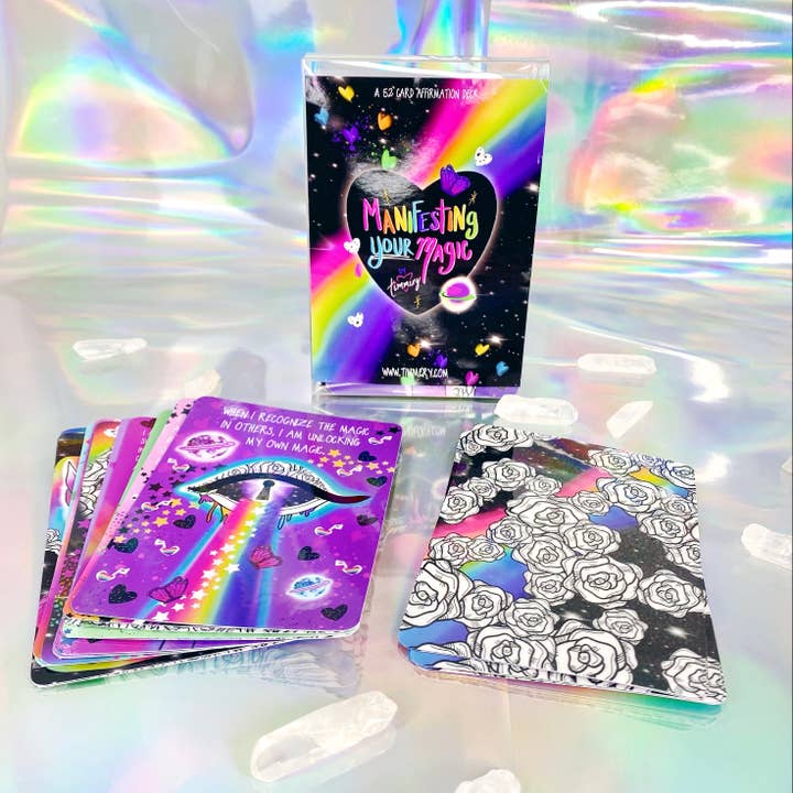 Timmery - Wholesale Tarot Cards - Manifesting Your Magic - 52 Card Affirmation Deck6