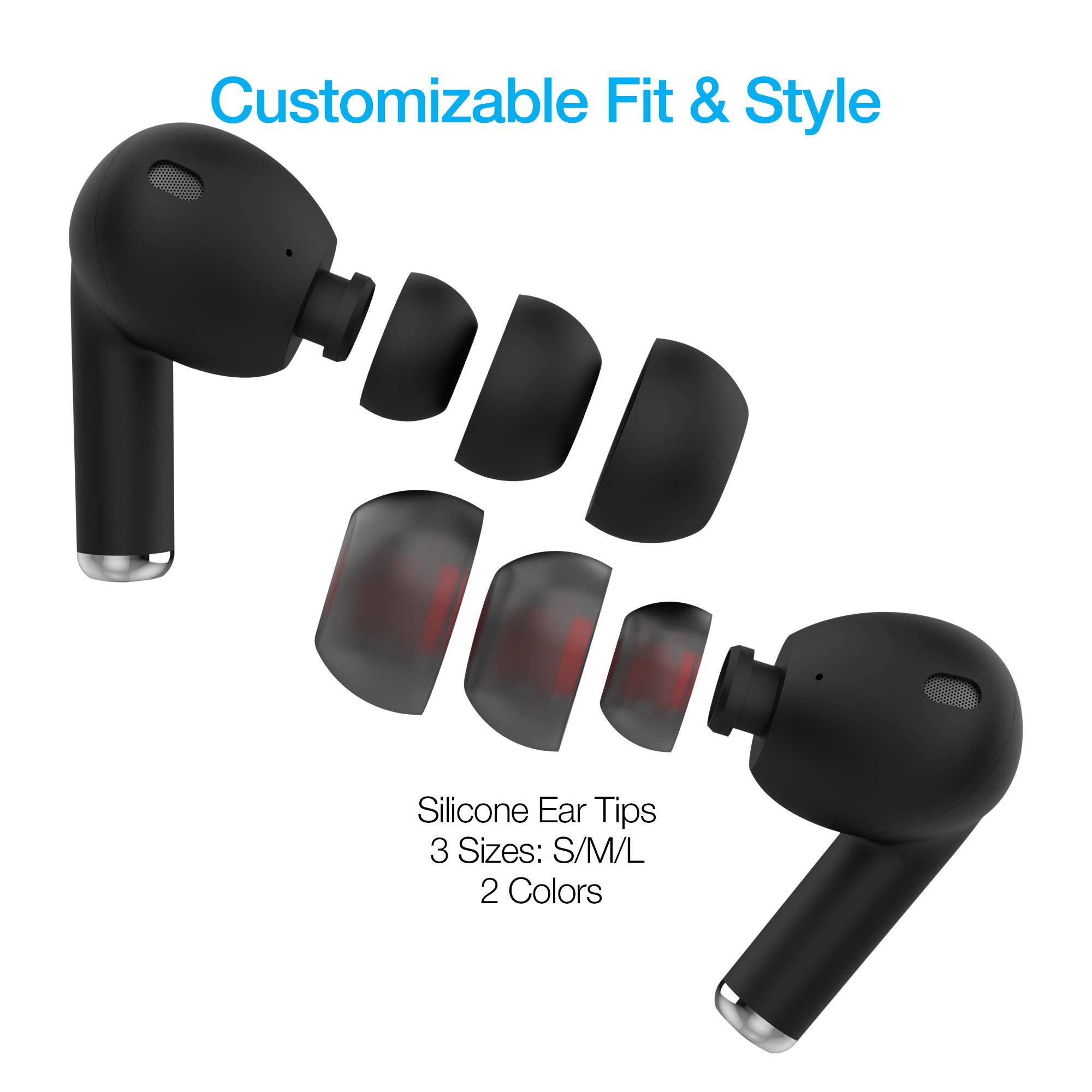 JupiterGear Home - Vente Écouteurs - Naztech Xpods PRO TWS avec boîtier de charge sans fil23