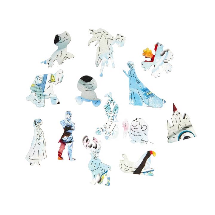 ACTIVE PUZZLES - Wholesale Puzzle - Kids - Inspired by Olaff Wooden Puzzle7