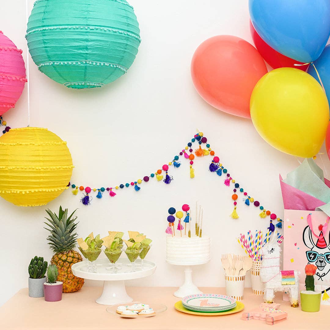 Coterie Party Supplies - Wholesale Party Sign/Banner - Pom Pom Banner1