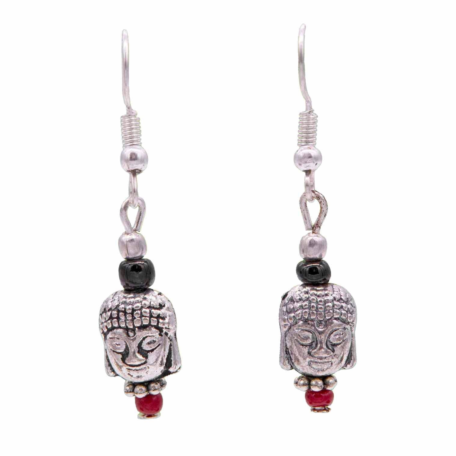 Siesta – wholesale Dangle earrings – Nepalese Buddha Earrings4
