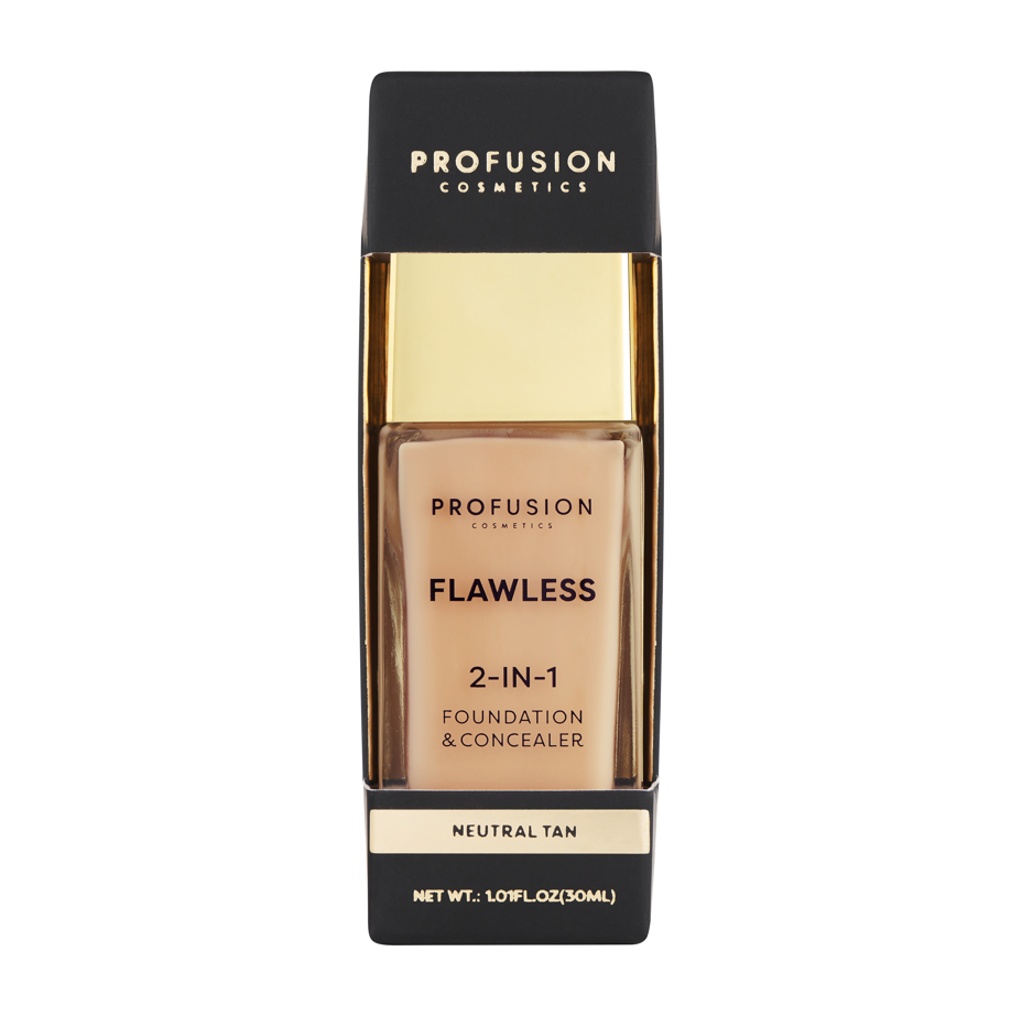 Profusion Cosmetics UK – wholesale Foundation – FLAWLESS 2-IN-1 FOUNDATION AND CONCEALER22