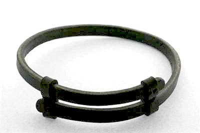 Makers & Providers - Wholesale Bangle bracelet - Slider Bracelet - Black0