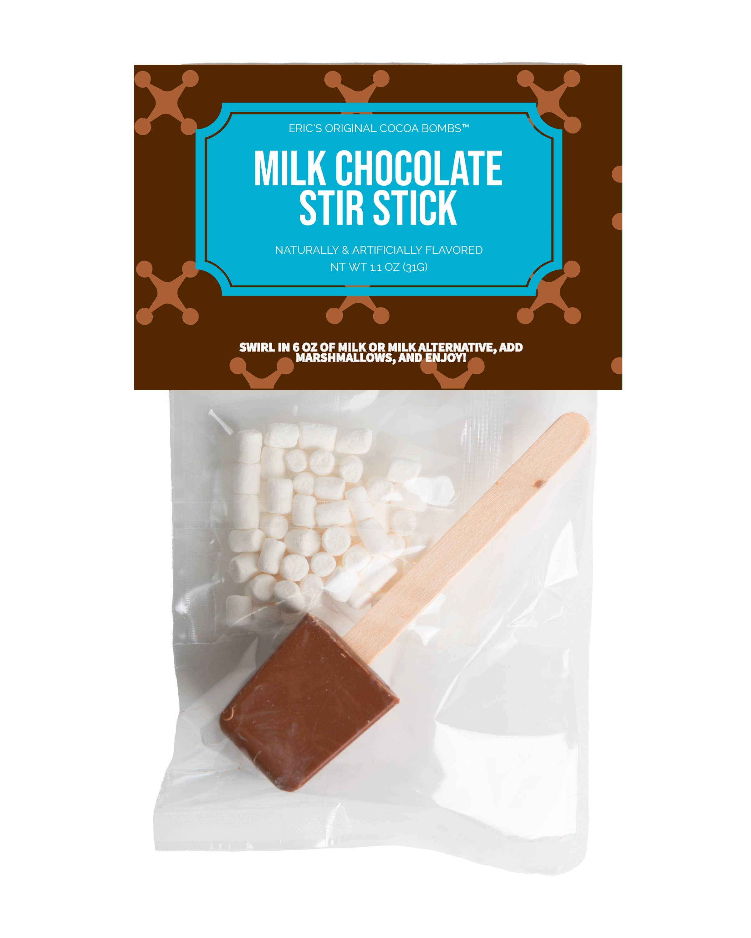Cocoa Bombs™ - Wholesale Hot Cocoa Mix/Kit - Milk Chocolate Hot Cocoa Stick