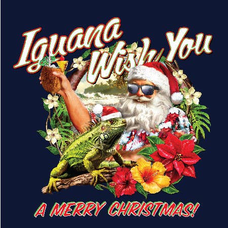 Uncommon Flame - Wholesale Jar/Filled Candle - Old Guys Rule - Iguana Christmas Candle1