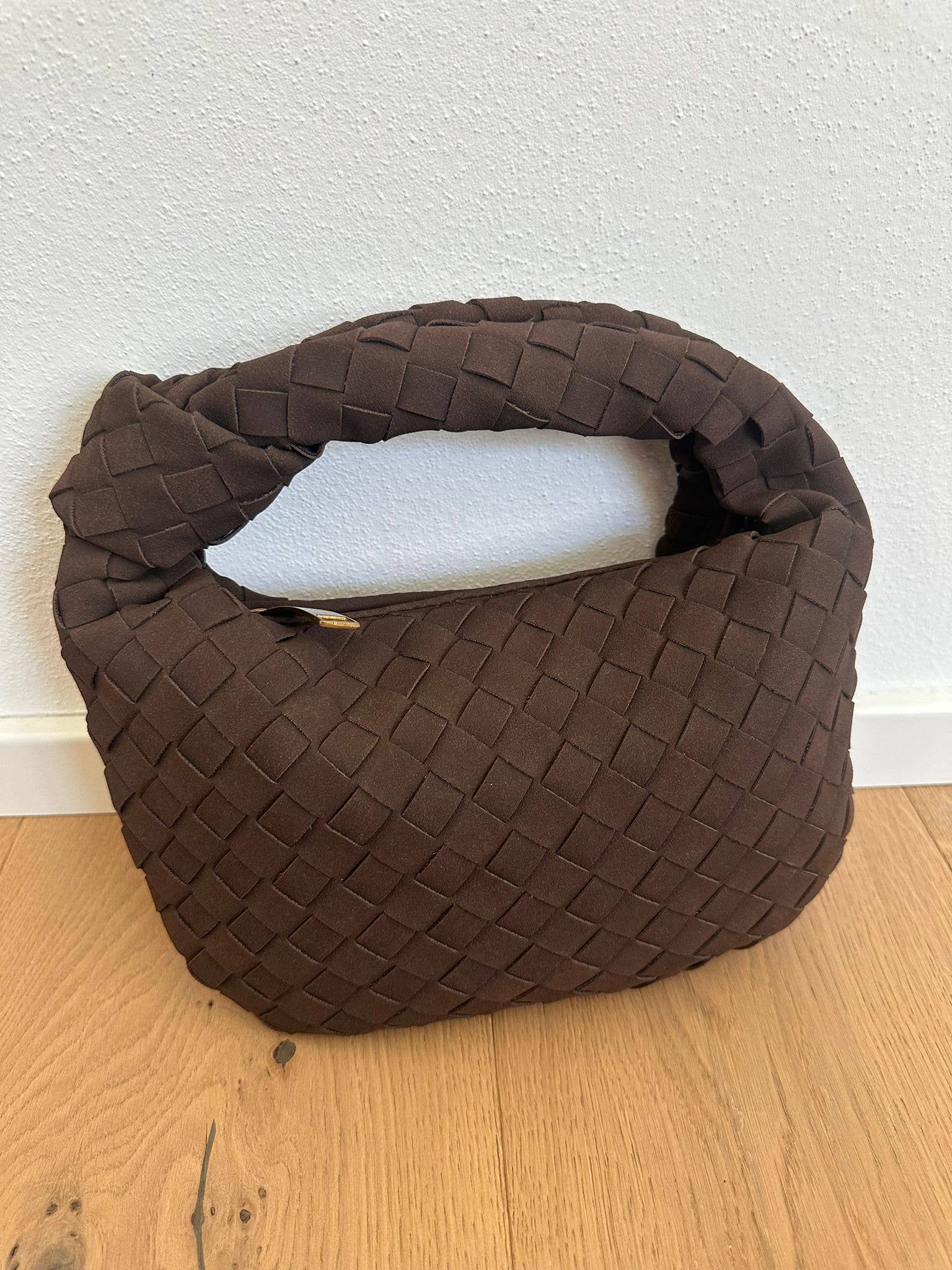 Zhade - Wholesale Top Handle Bag - Women's - Jolie Knot Eco Leather Suede6