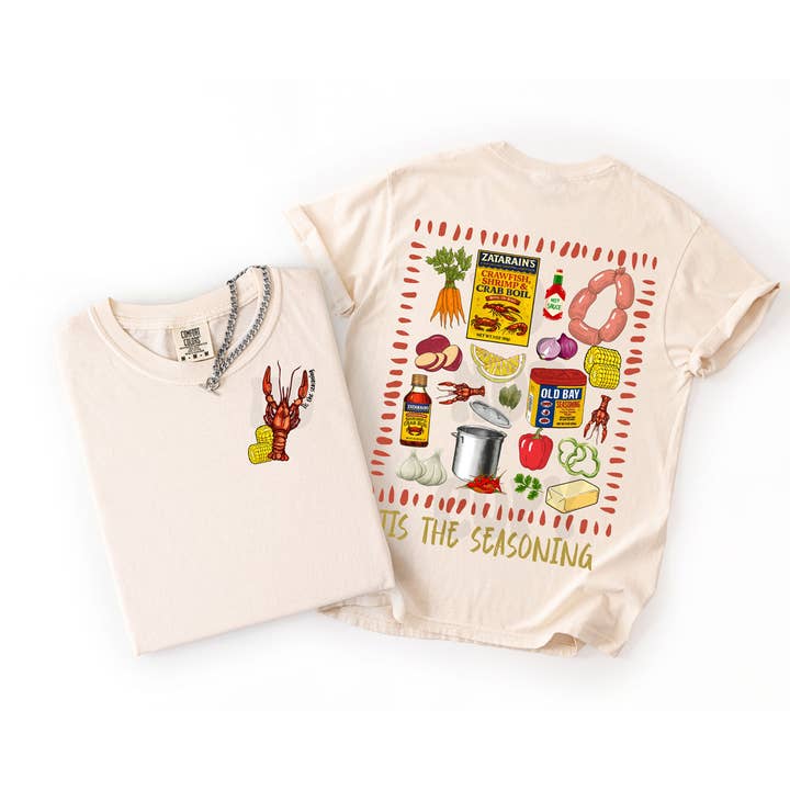 C'est la saison Ébullition d'écrevisses SET Transfert thermique DTF pour la vente par Trendy Transfers