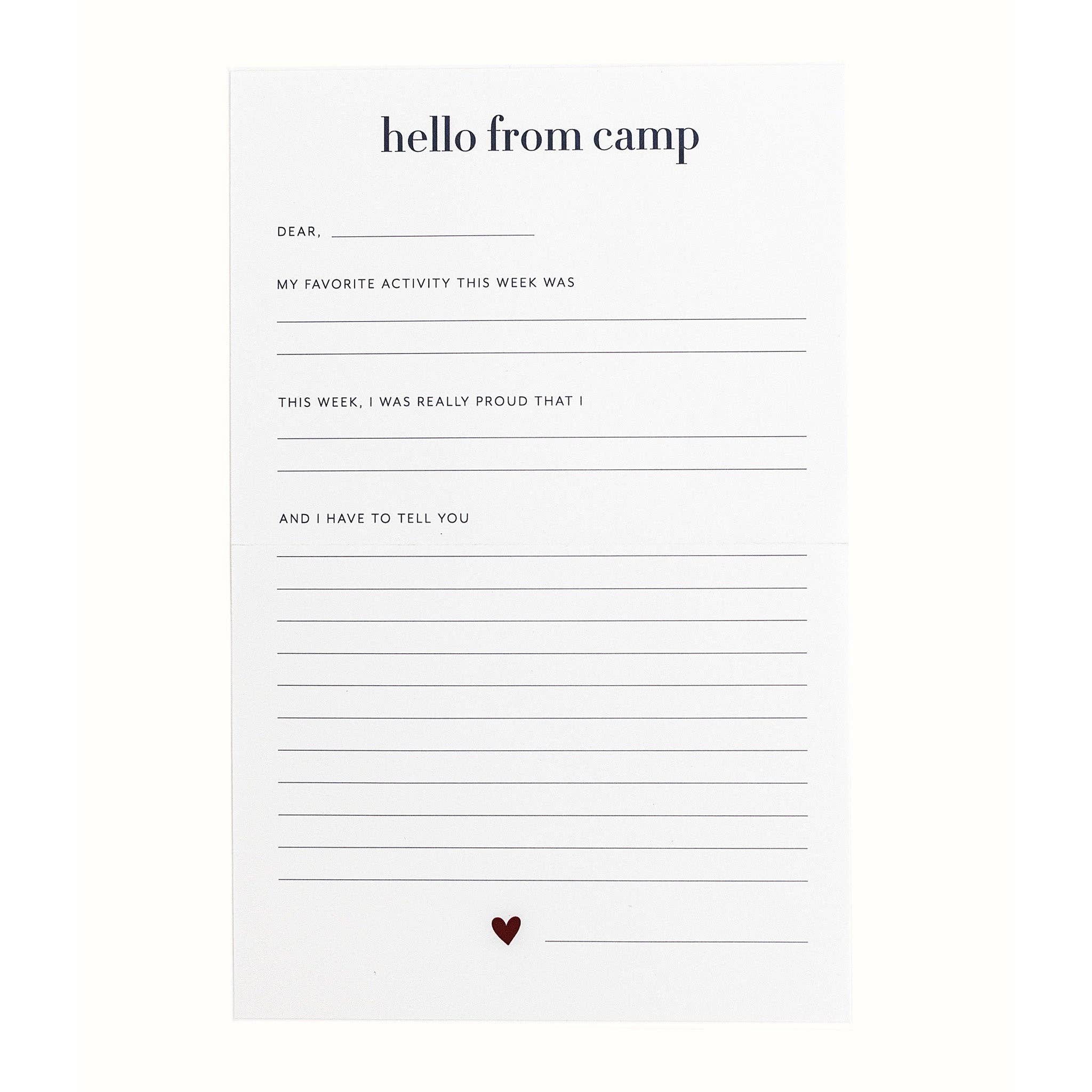 Sugar Paper - Wholesale Stationery/Notecard Set - Camp Notes Box2