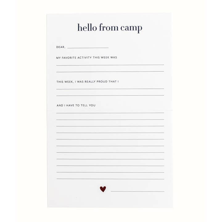 Sugar Paper - Wholesale Stationery/Notecard Set - Camp Notes Box2