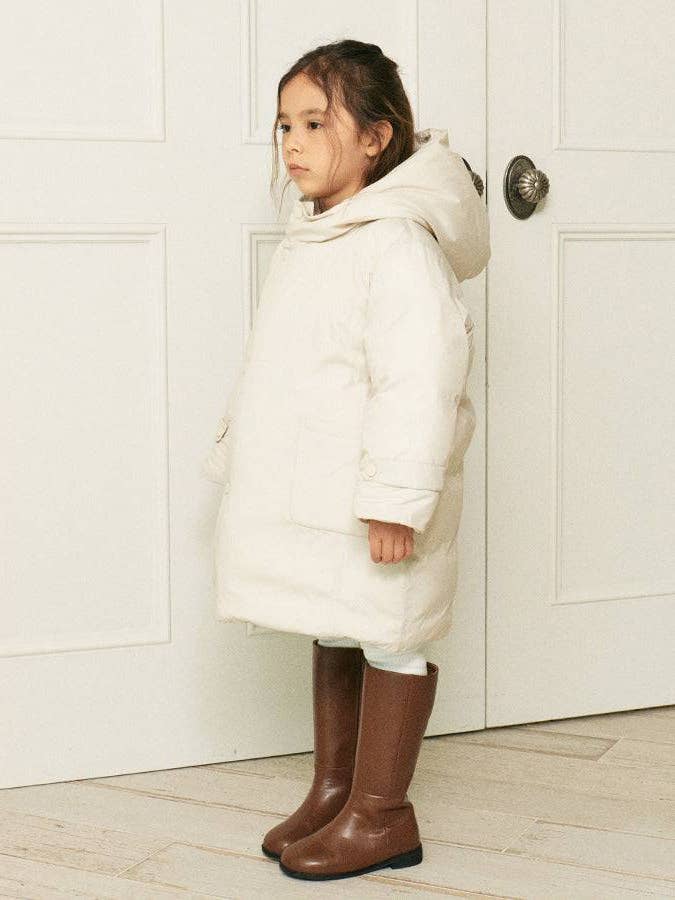 ToTo Heros - Wholesale Puffer Jacket - Kids - Ria Duck Down Long Puffer Jacket4