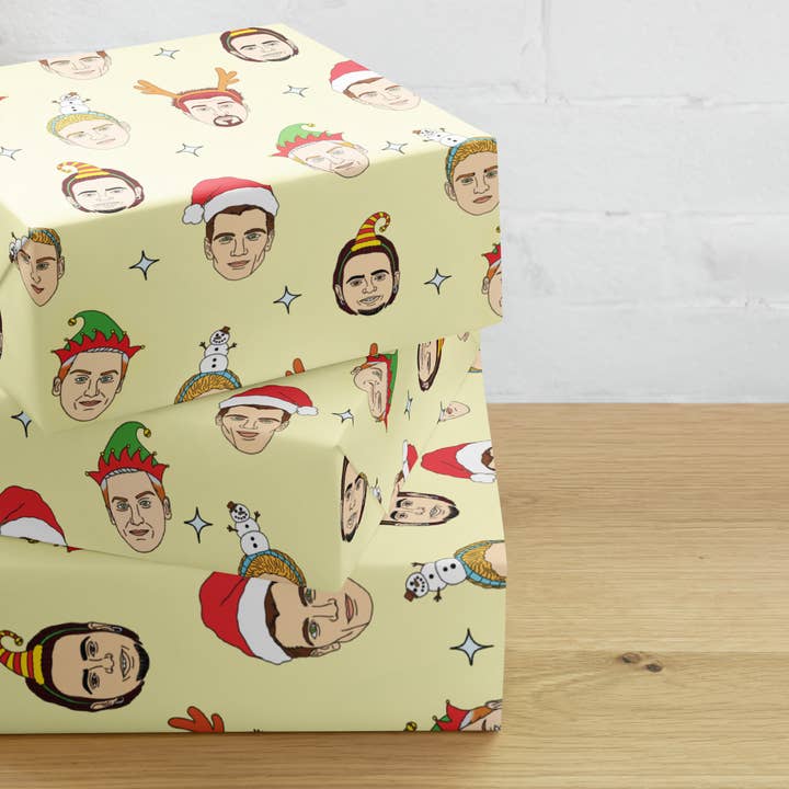 Siyo Boutique – wholesale Omslagspapper – NSYNC julomslagspapper2