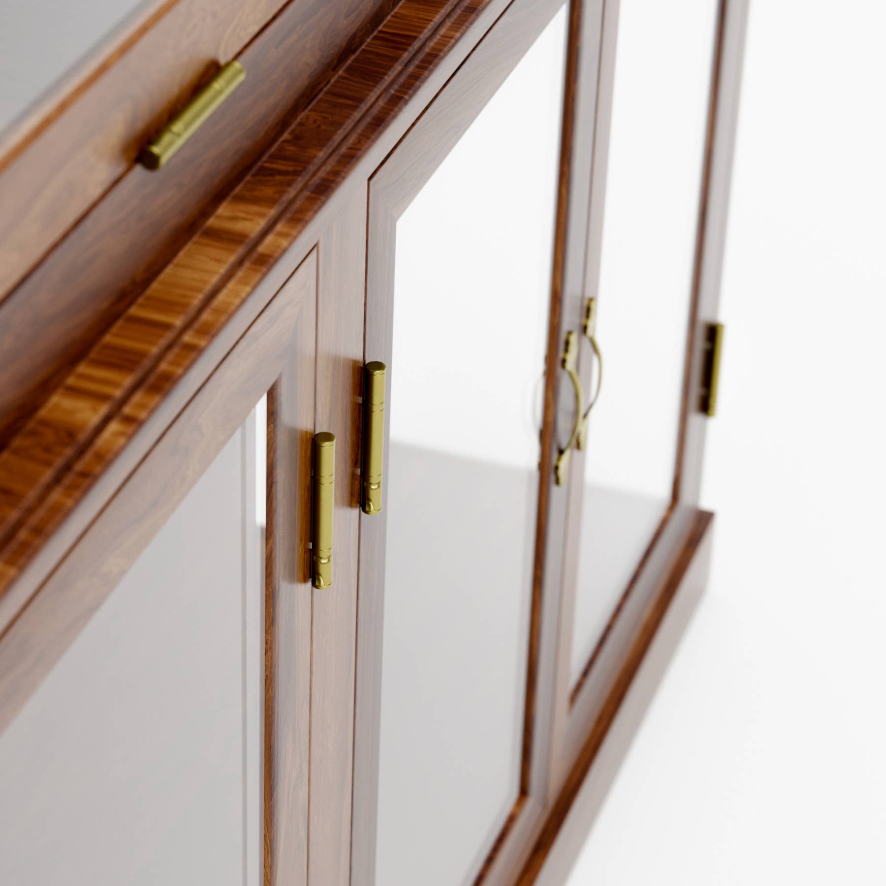 Natural Havana Display Cabinet - Rectangle for wholesale on Faire7