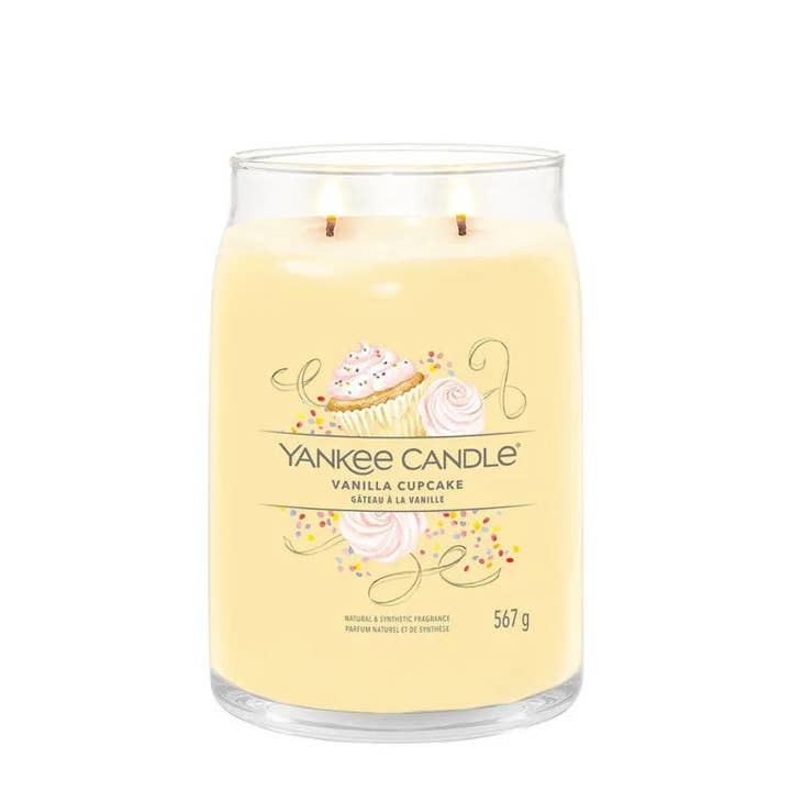 Seifen-Shop - Wholesale Jar/Filled Candle - Yankee Candle Vanilla Cupcake Signature - Large Jar1