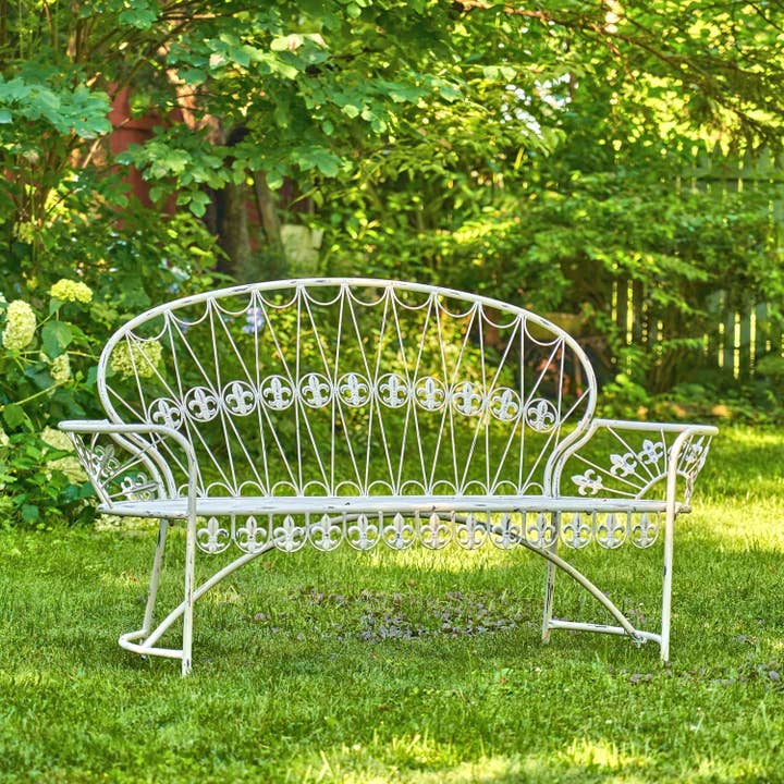 Zaer Ltd. International - Wholesale Bench - Garden Bench with Curved Back- 3 Color Options