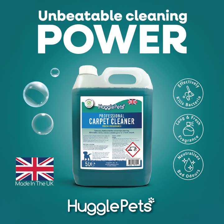 HugglePets - Wholesale Pet cleaning supplies - Hugglepets Professional Carpet Cleaner for Machine - UK ONLY2