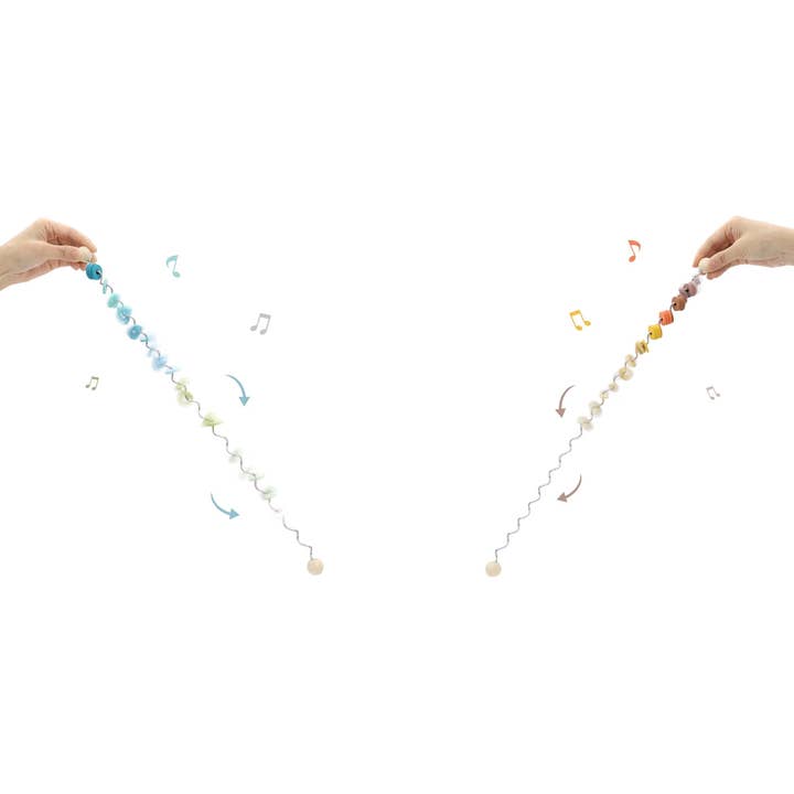 ToysLink – wholesale Wood toy – Child – Wooden Spirelli Twirly Toy