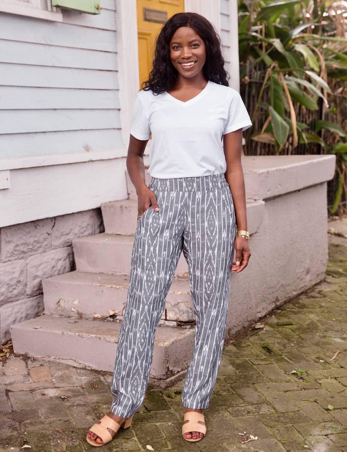 Wholesale Slate Stripe Pants for your store - Faire