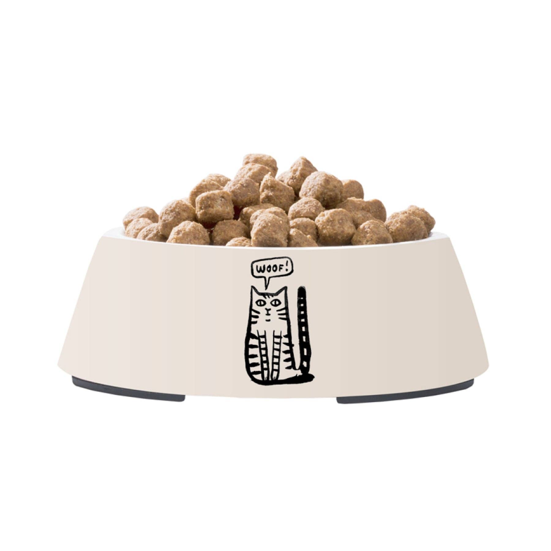 Pet So Chic - Vendita all'ingrosso Giocattolo di corda - Cani - Ciotola in fibra di bambù per gatti « Catwoof » - S2