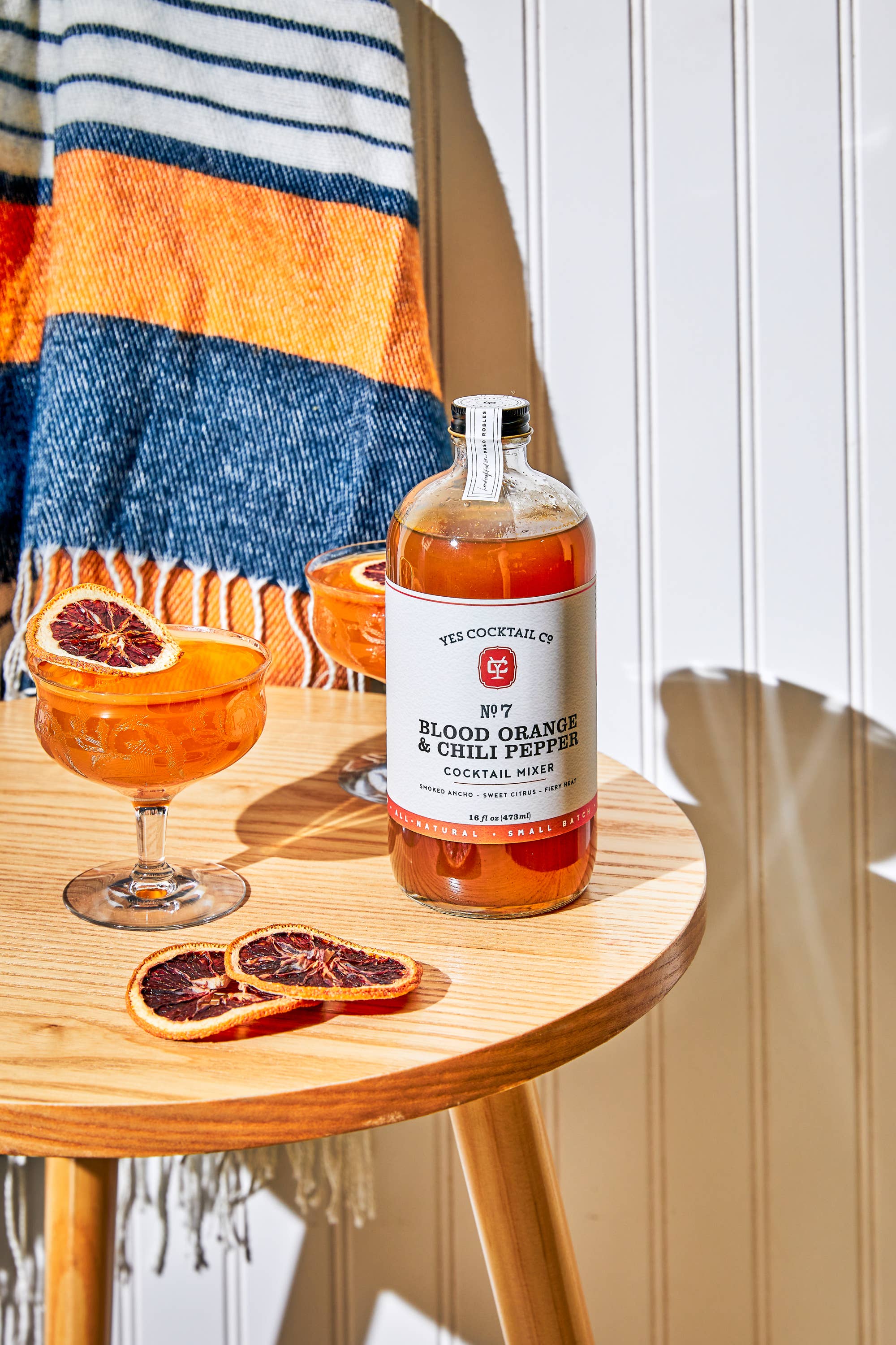 Yes Cocktail Co - Wholesale Cocktail Mix/Syrup - Blood Orange & Chili Pepper Cocktail Mixer11