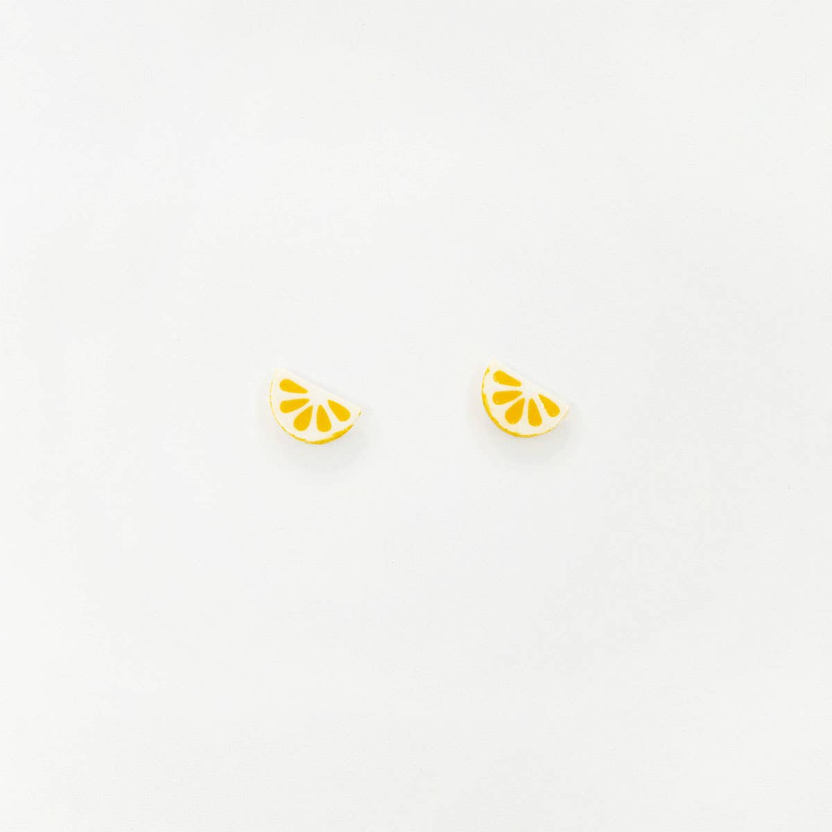 La Petite Épicerie - Wholesale Ear Jackets/Climbers - Porcelain earrings - Lemon2