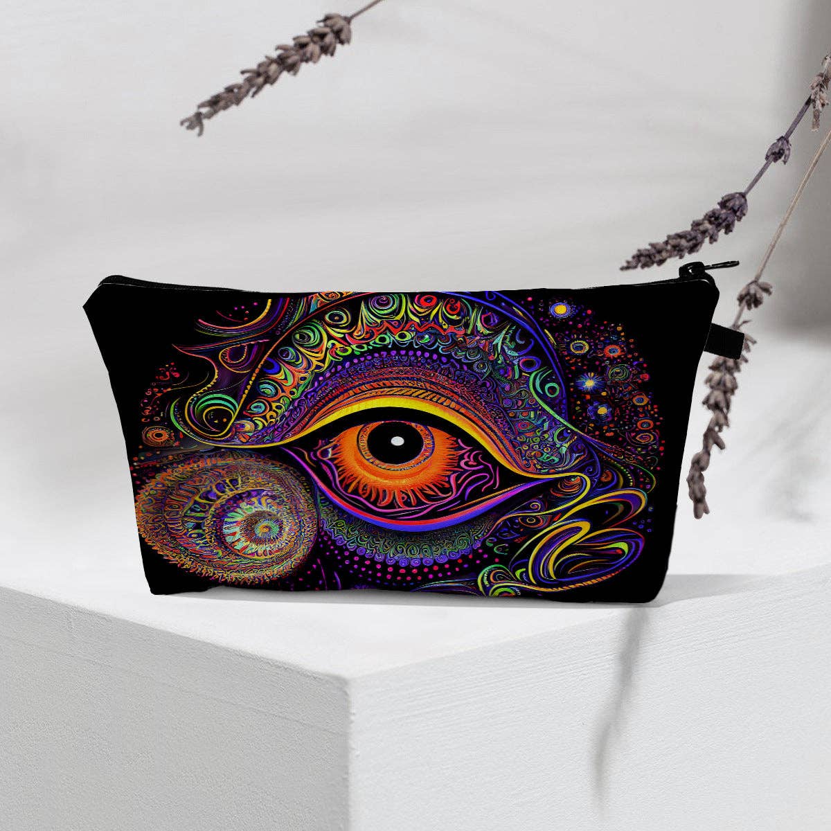 pinkblu02 - Wholesale Make-up tas/toilettas - Damesmode Boze Oog Draagbare Cosmetica Tas14