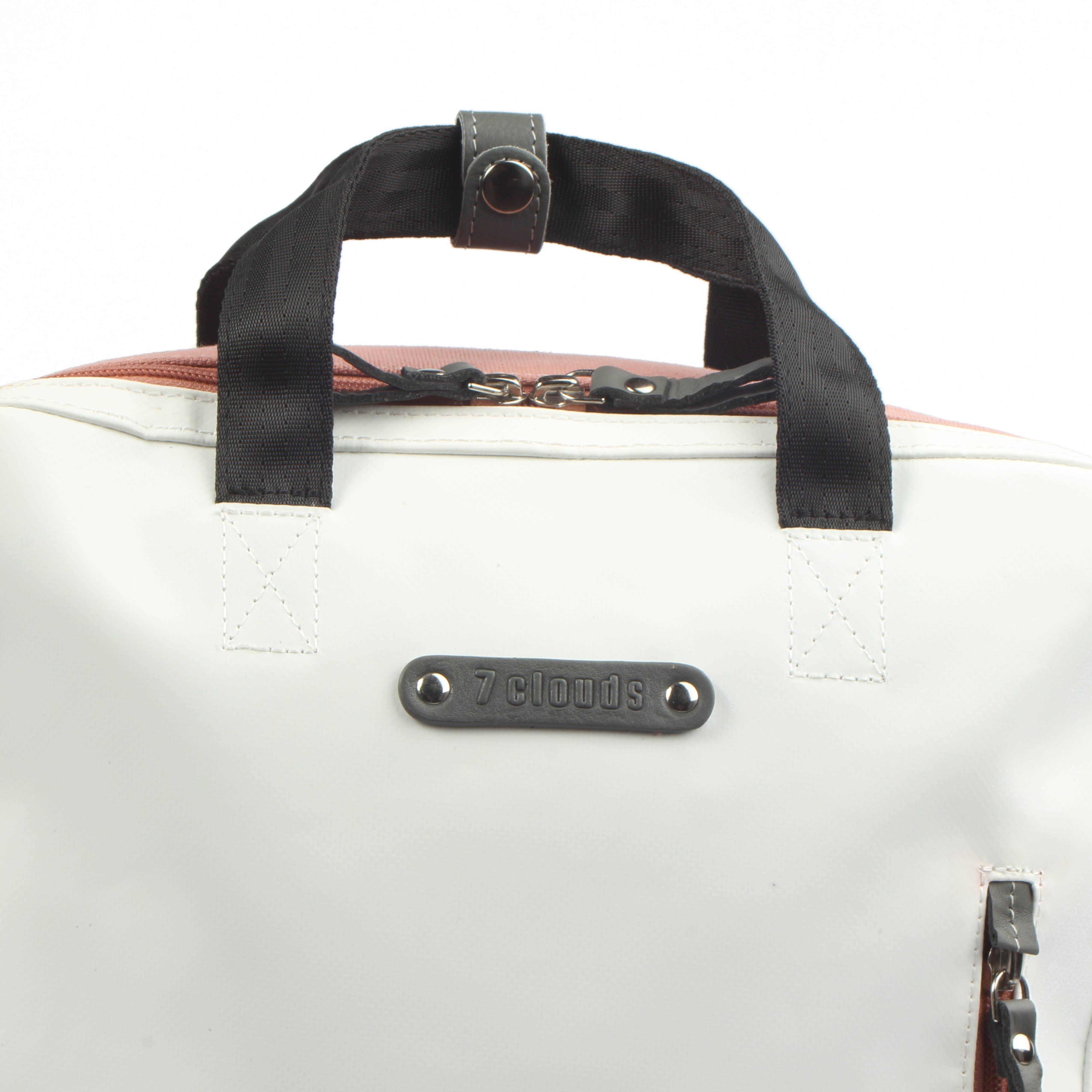 Saumon blanc-gris Sac à dos Agal 7.2 M blanc-gris-saumon en vente sur Faire7