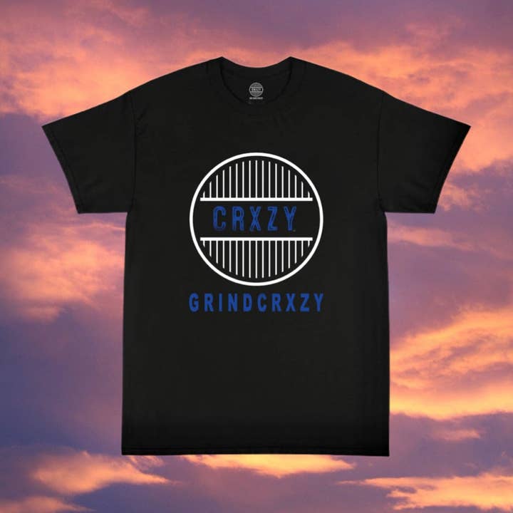 Grindcrxzy svart ”blå speciella” bro skjorta för wholesale av GrindCrxzy