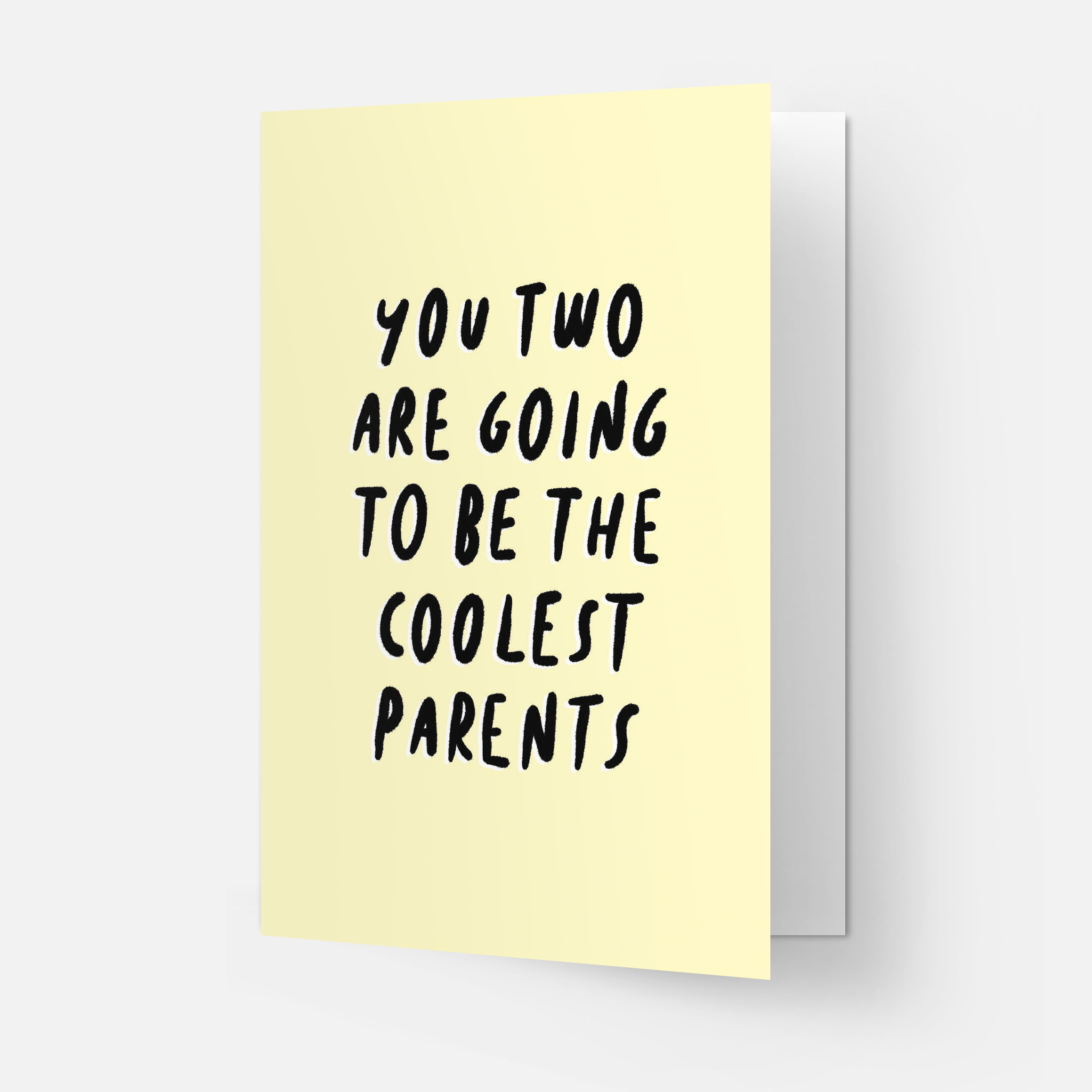 Kaart Blanche - Wholesale Baby Card - Coolest parents greeting card1