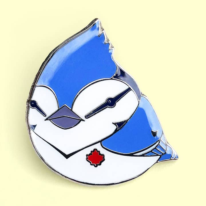 Toronto Jay Enamel Pin for wholesale by Crywolf