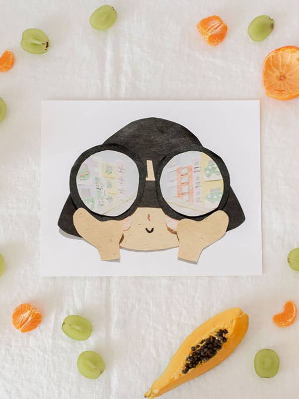 Stadtansicht//Cute Binocular Kid für den Großhandel von Neets