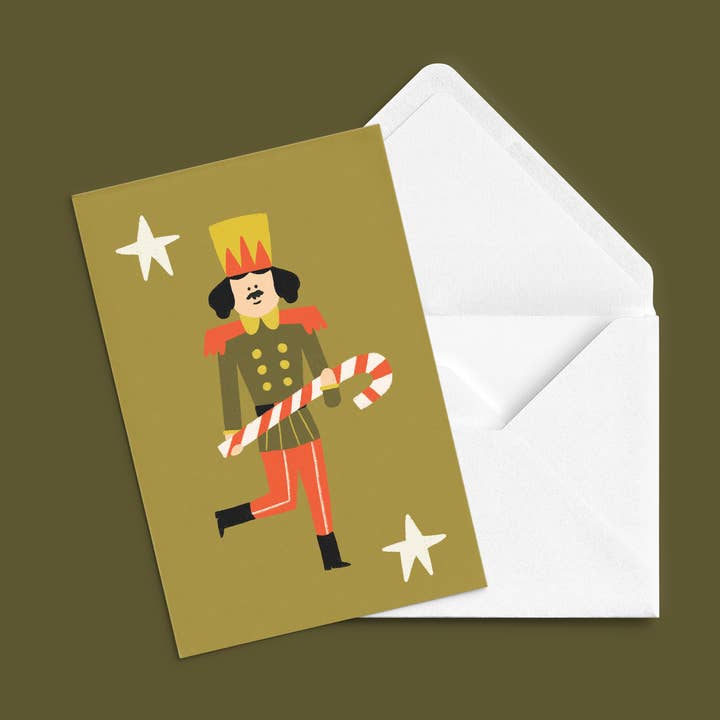 Carte de souhait 'Casse-Noisette' for wholesale by Anne-Julie Dudemaine