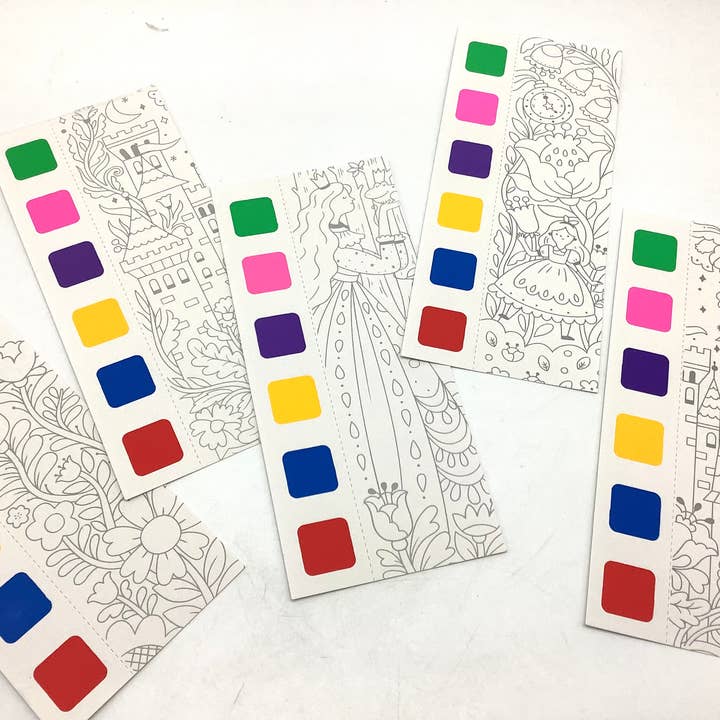 All Little Cute Things - Wholesale Colouring and activity book – kids and baby - Children Princess Tea Party Coloring assortment Party Favor2