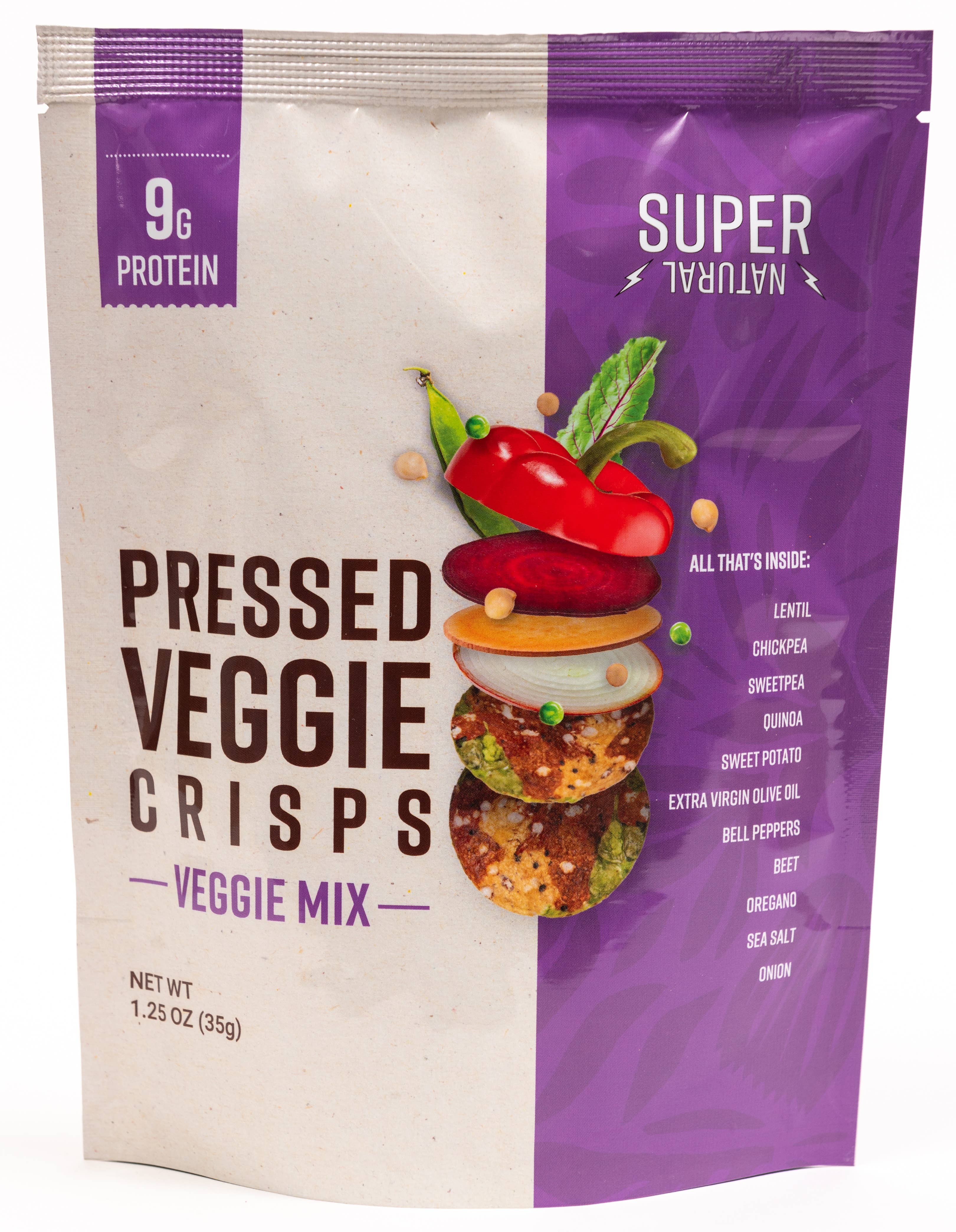 Super Natural - Wholesale Chips - Super Natural Veggie Mix Pressed Veggie Crisps