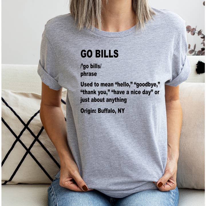 Go Bills Unisex T-shirt for wholesale by Into The Desert