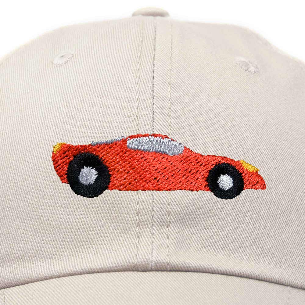 Dalix - Wholesale Baseball Cap - Kids - Dalix Red Race Car Youth Cap1