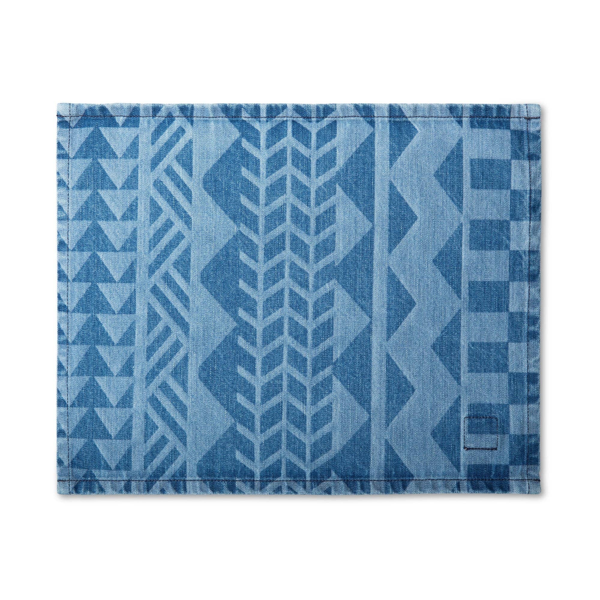 Mi Cocina - Wholesale Placemat - Diaspora Placemat - Laser Printed Denim3