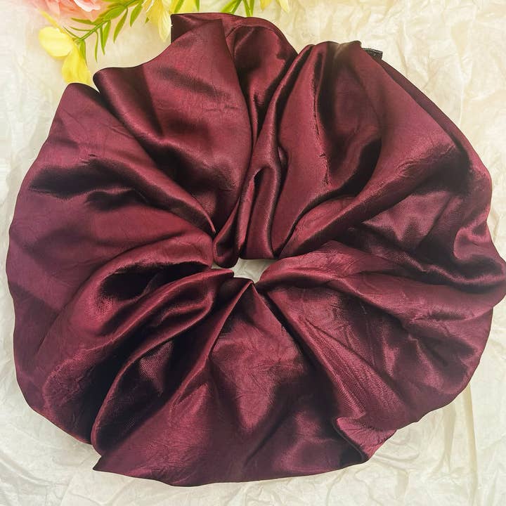BYREN | ÉLINE L'ATELIER - Wholesale Hair Accessories Set - Women's - Satin Elastic Scrunchies 20cm FQ902