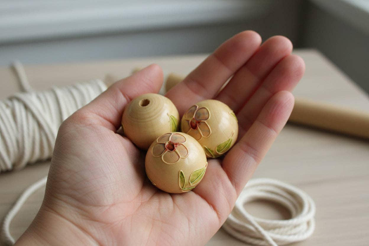 WelcomeYarn - Wholesale Craft Supplies - Wooden Beads for Macramé1