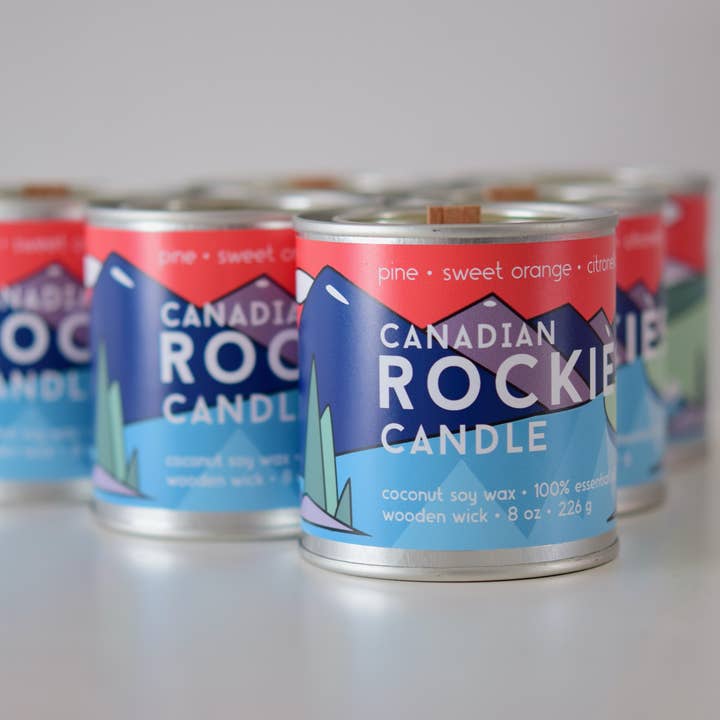 Canadian Rockies Duftkerze mit ätherischem Öl für den Großhandel von good dutch inc
