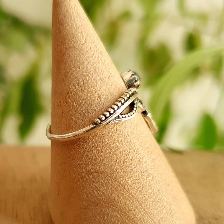 Kaali Boutique – wholesale Band/stacked ring – Ethnic style Silver & Turquoise / Boho / Bohemian / Psy / Rustic / Tribal / Gypsy / Festival / Healing / Festival5