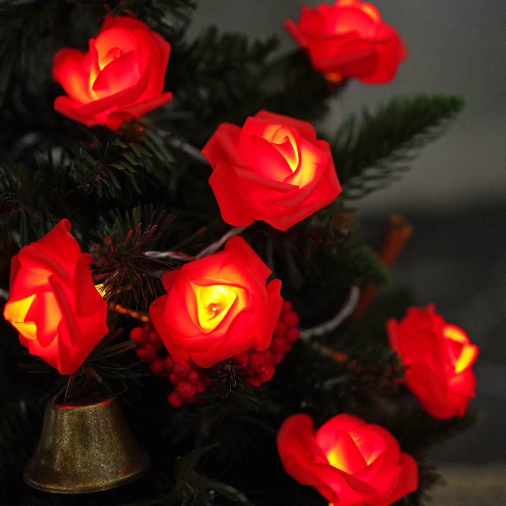Moderny - Wholesale String Lights - Rose Flower Lights String7
